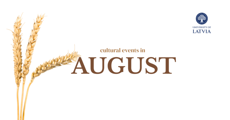 Cultural agenda in August