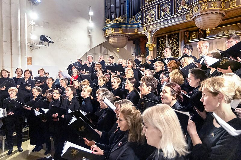Atskatoties uz Latvijas Republikai dzimšanas dienai veltīto kormūzikas koncertu Rīgas Domā