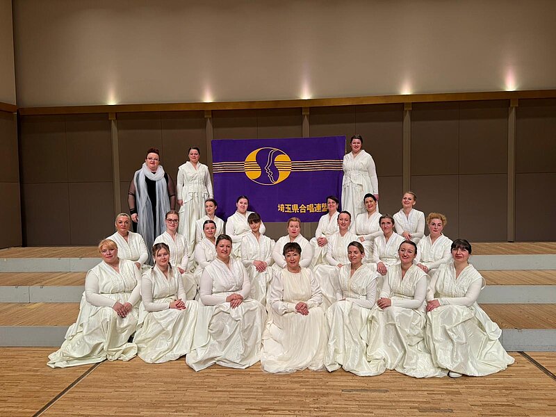 Kora "Balta" uzstāšanās aizkustina Japānas publiku Saitamas festivālā 