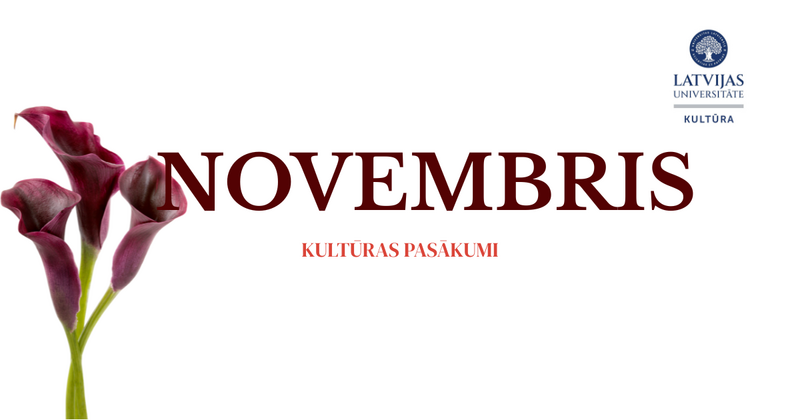 Novembra pasākumu kalendārs