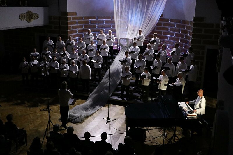 Vīru kora "Dziedonis" koncerts Salacgrīvas ev.lut. baznīcā