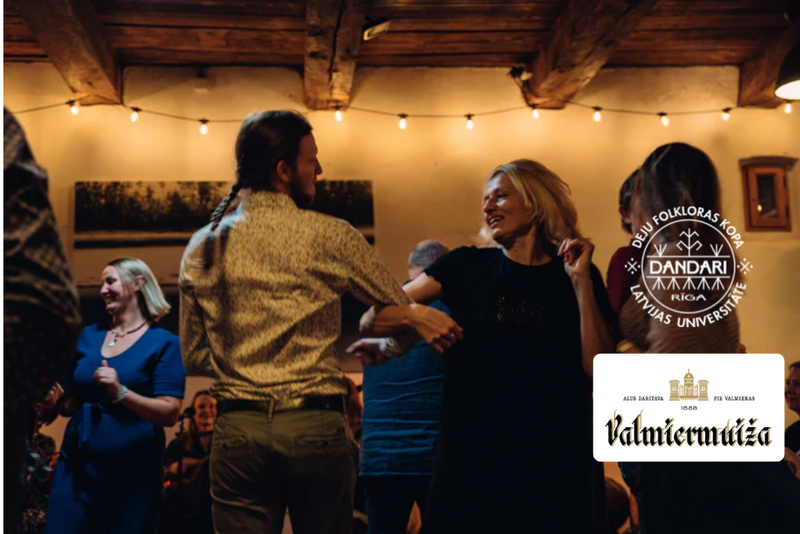 Danču etnovakars ar LU deju folkloras kopu "Dandari"