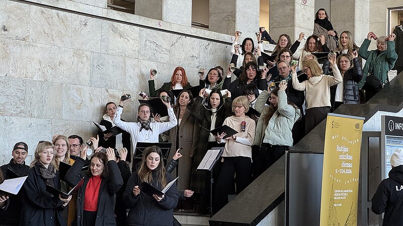 Latvijas Universitātes kori ieskandina "Baltijas Mūzikas dienas 2026"