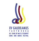 2006. gada 30. jūnijs līdz 2. jūlijs  Piecpadsmitie “Gaudeamus” svētki notika Igaunijā, Tartu, un pulcēja vairāk nekā 6000 dalībnieku.  The 15th anniversary „Gaudeamus“ was held in Tartu, Estonia. There participated 6000 students.